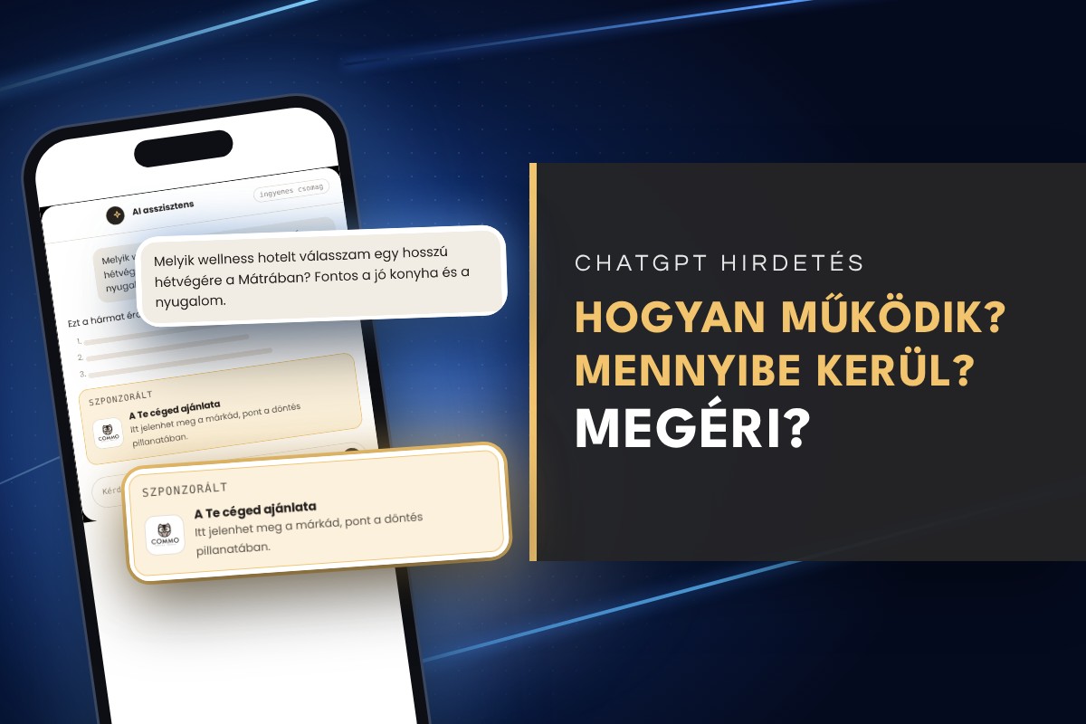 ChatGPT hirdetés